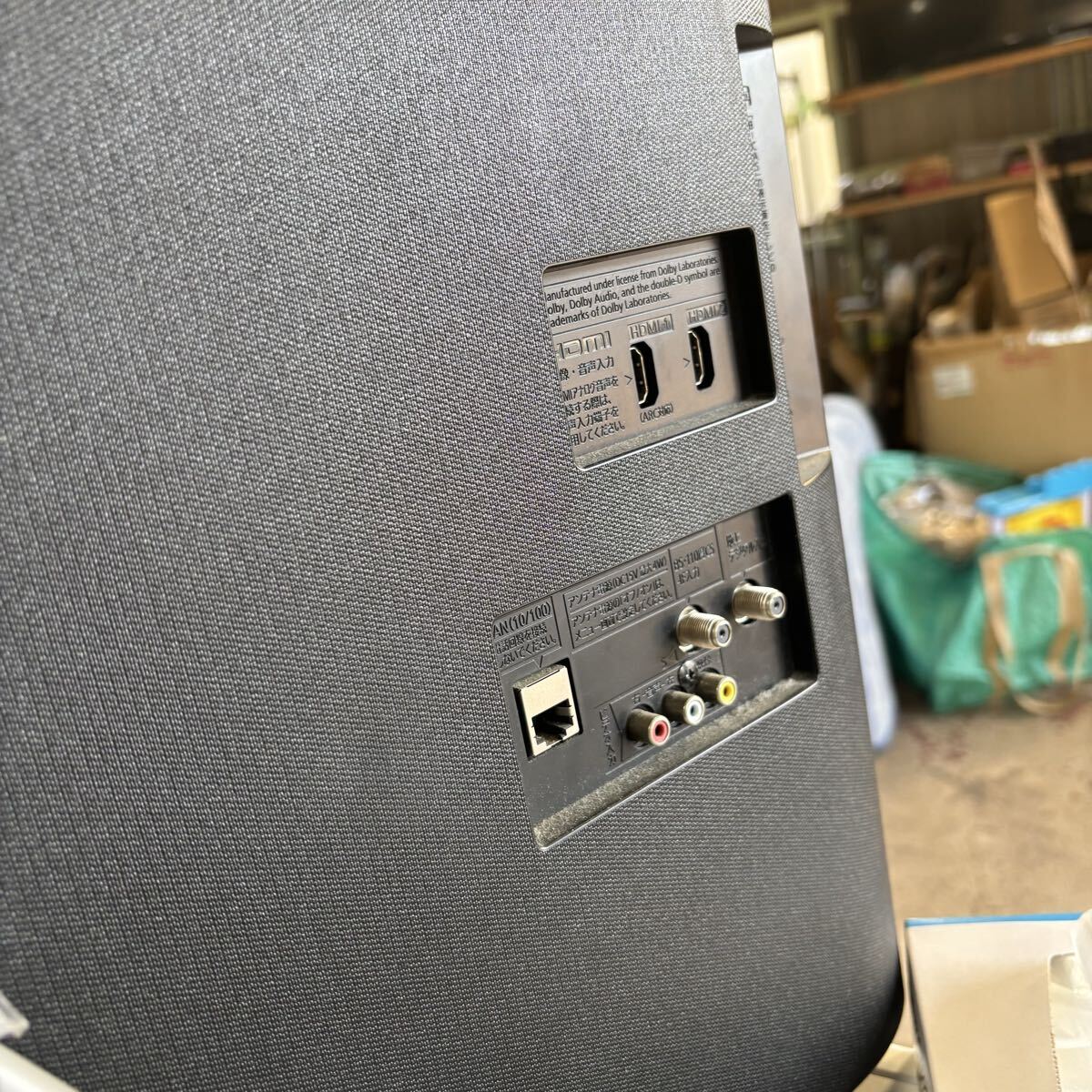 瀧511 Panasonic パナソニック TH-32ES500-S 32型 液晶テレビ 2018年製 中古品_画像8