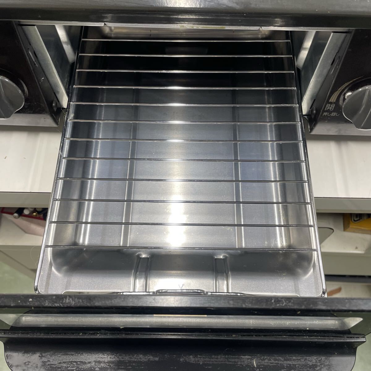 岸170さ パロマ ガスコンロ Paloma ガステーブル LPガス用 2019年製 ブラック IC-S37-R_画像4