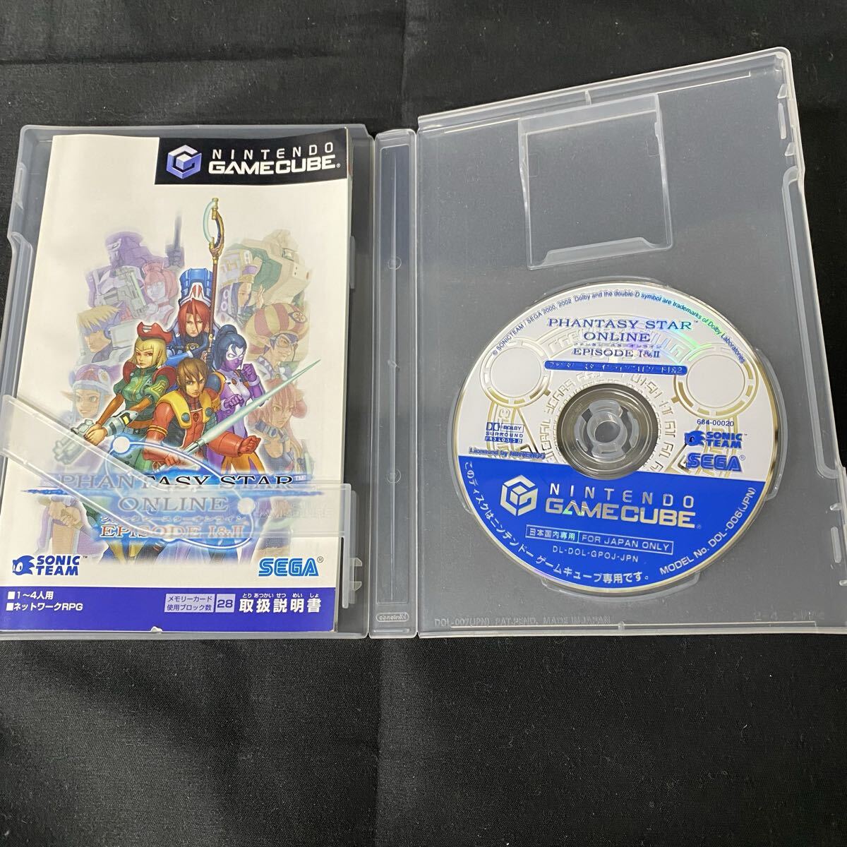 岸170久 ファンタシースターオンライン ゲームキューブ EPISODE I II ニンテンドー ゲームキューブ PHANTASY STAR ONLINE RPG_画像3