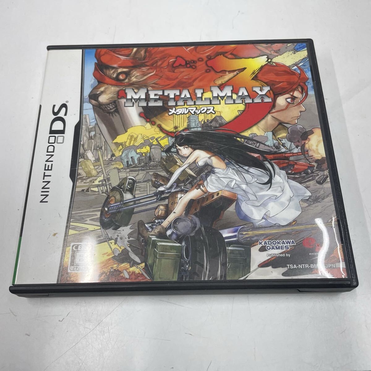 岸170さ Nintendo DS METALMAX3 メタルマックス3 ソフト Limited Edition メタルマックス オリジナルサウンドトラック ゲームソフト セット_画像2