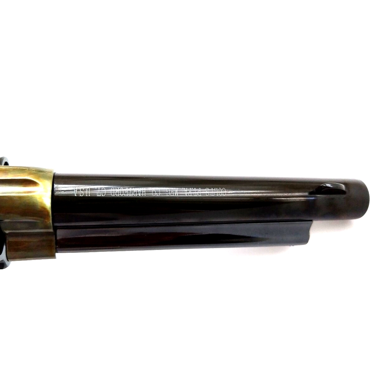 HWS ハートフォード SAA.45 メッキケースハードンカスタム ウェイトモデル アティラリー 発火式モデルガン 東京店カスタム真鍮製BS/TG付_画像8