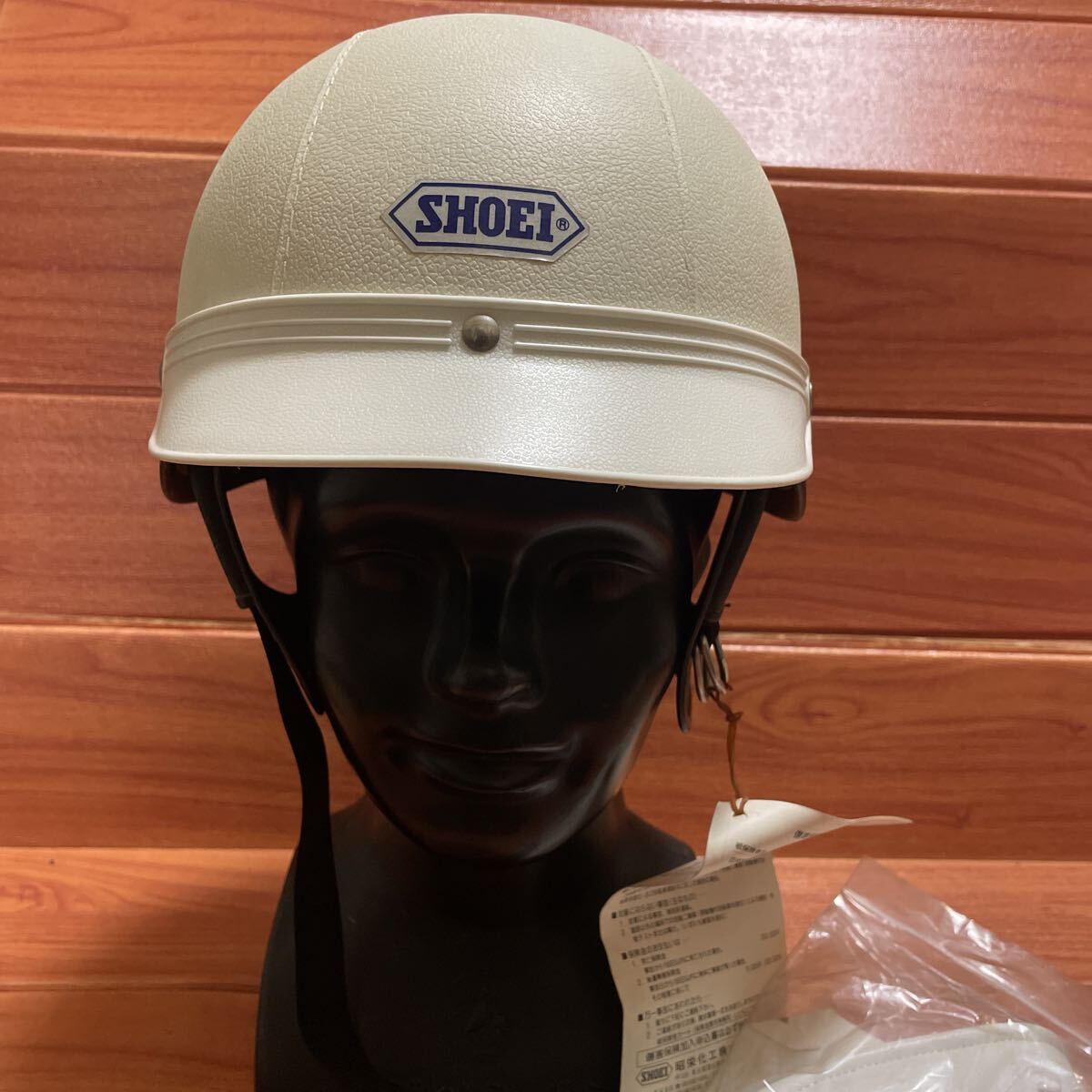  снят с производства редкость подлинная вещь SHOEI SC-1 неиспользуемый товар шлем 54-57 см половина ад весь semi-hat белый новый товар не использовался долгосрочное хранение Shoei ARAI custom Tachibana Vintage 