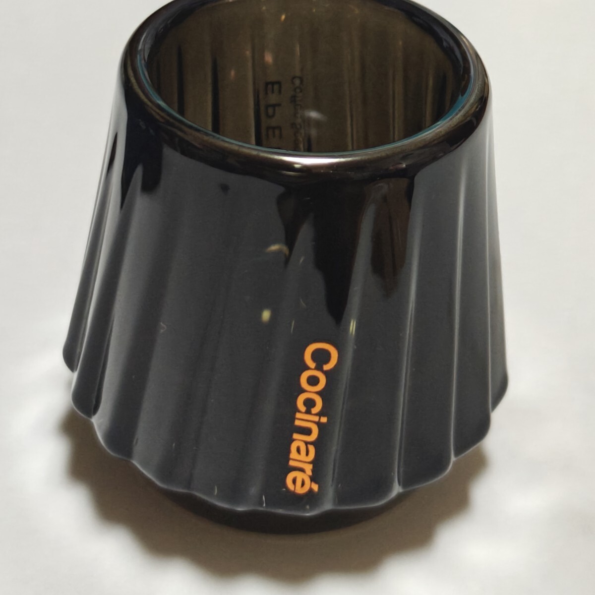 デミタスカップ kisscup epeios ブラック_画像1