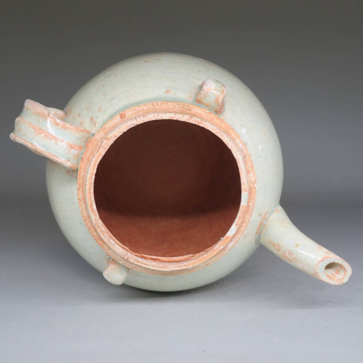 【東】宋時代　青白磁水注　　Saga Horizon Limited　海底から引き揚げ　安南　中国美術／骨董品　lot:111301_画像5