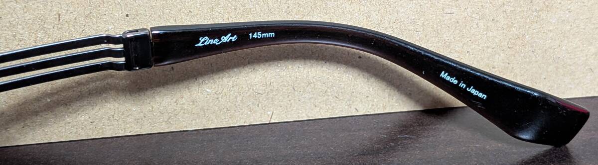 ラインアート Line Art XL1029 BR メガネフレーム 未使用品_画像3