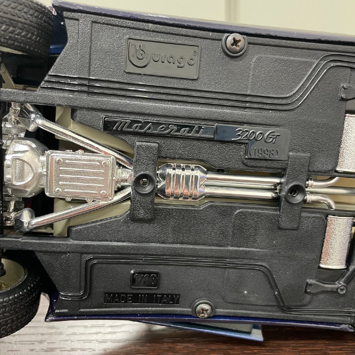 #*burago 1/18 MASERATI 3200GT Maserati BBurago миникар машина текущее состояние товар *#105