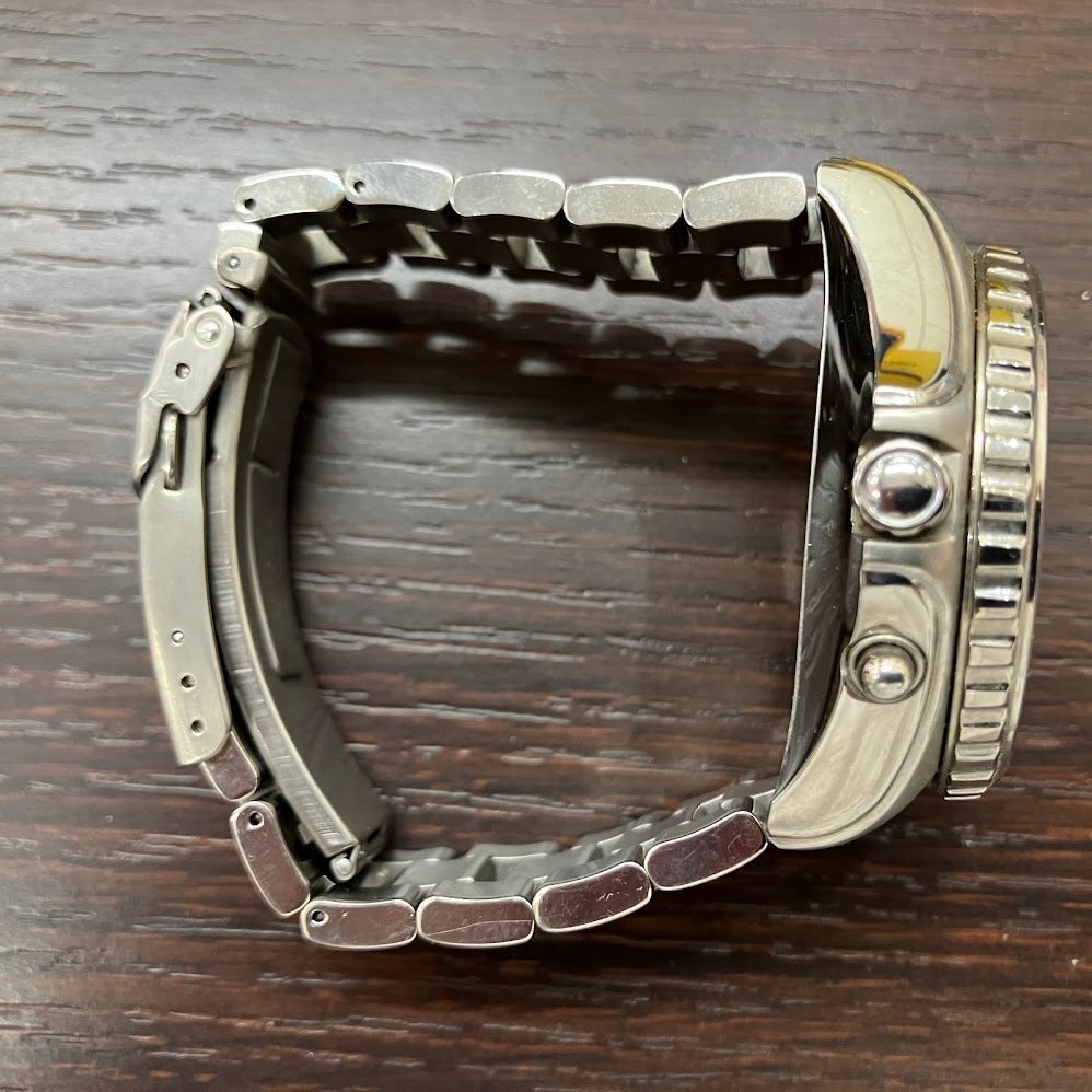 ★☆5 SEIKO SCUBA MASTER KINETIC PIPIN LIMITED EDITION 腕時計 セイコー スキューバマスター1 SBCW007 5M45-6A60 チタニウム 稼働 中古_画像8