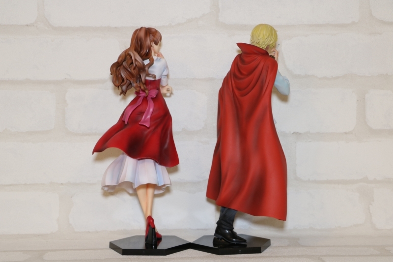 ワンピース フィギュア GLITTER&BRAVE-SANJI- -CHARLOTTE PUDDING- 2体セット　リペイント_画像2