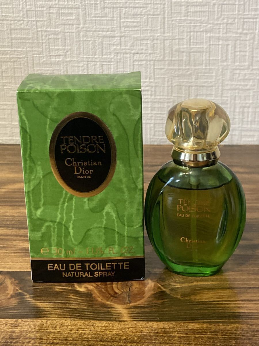 I5K256* Christian Dior Christian Dior язык durupwazonTENDRE POISONo-teto трещина EDT духи 30ml