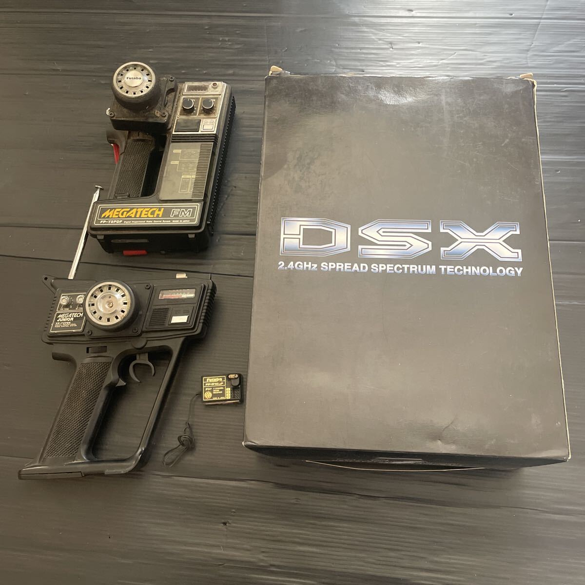 ラジコン　受信機　まとめ　DSX7 HDLG MEGATECH JUNIOR FP-T2PBK FP-T2PDF フタバ　FP-R103F プロポ_画像1