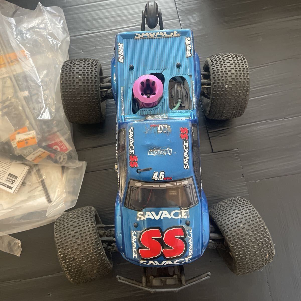 ラジコン　パーツ　まとめ　SAVAGE SS エンジン_画像2