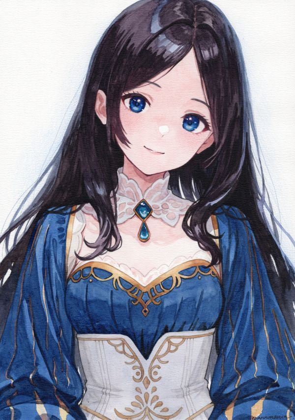 [ исходная картина ][ лазурит цвет. .... свет ] акварельная живопись A4 ручные иллюстрации оригинал аналог [Original Watercolor Art]