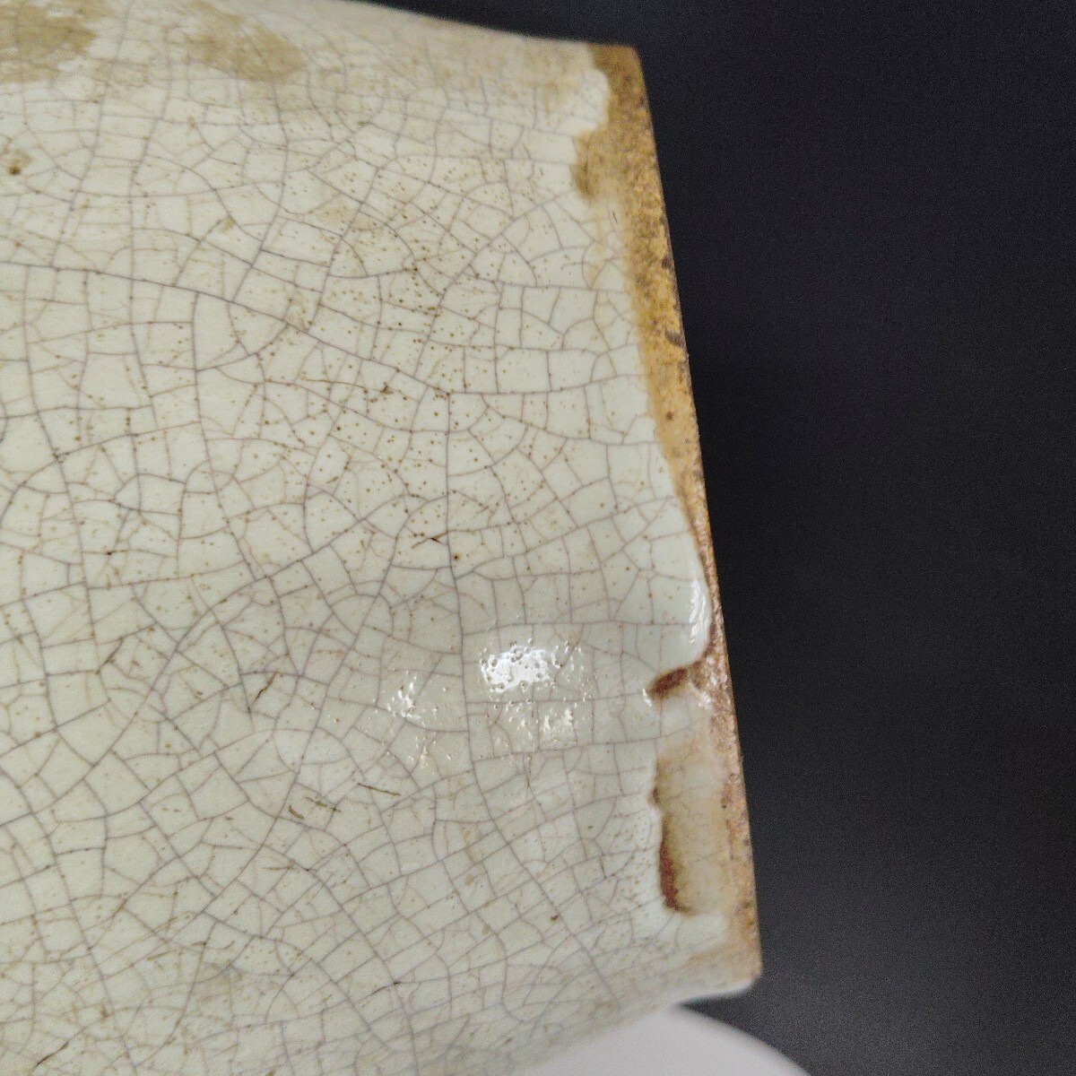 李朝 高麗 白磁 朝鮮古陶磁器 韓国美術 時代物 中国美術?ヒビ釉_画像5