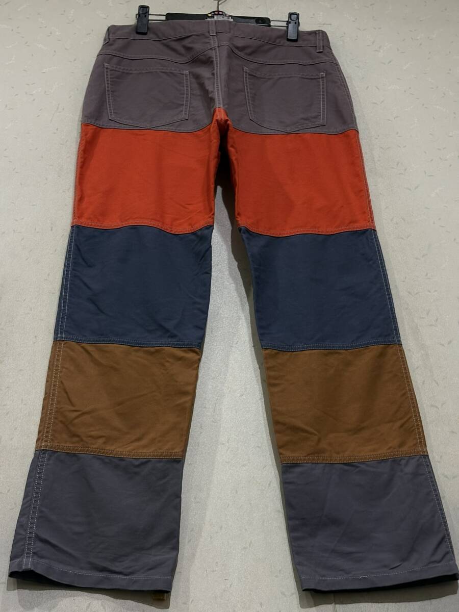 LOUIS VUITTON ルイ ヴィトン切替 コットン パンツ ルイヴィトンジャパンタグ イタリア製 50 　　　　　　　　　　　　BJBE.AA_画像2