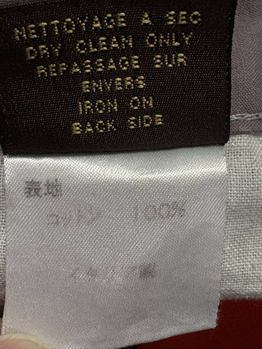 LOUIS VUITTON ルイ ヴィトン切替 コットン パンツ ルイヴィトンジャパンタグ イタリア製 50 　　　　　　　　　　　　BJBE.AA_画像10