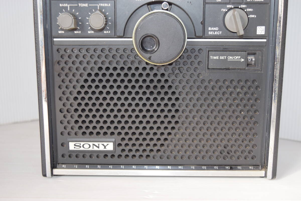 M электризация проверка settled Sony Sky сенсор ICF-5800 AM/FM/SW BCL радио SONY Skysensor адаптор имеется Showa Retro 