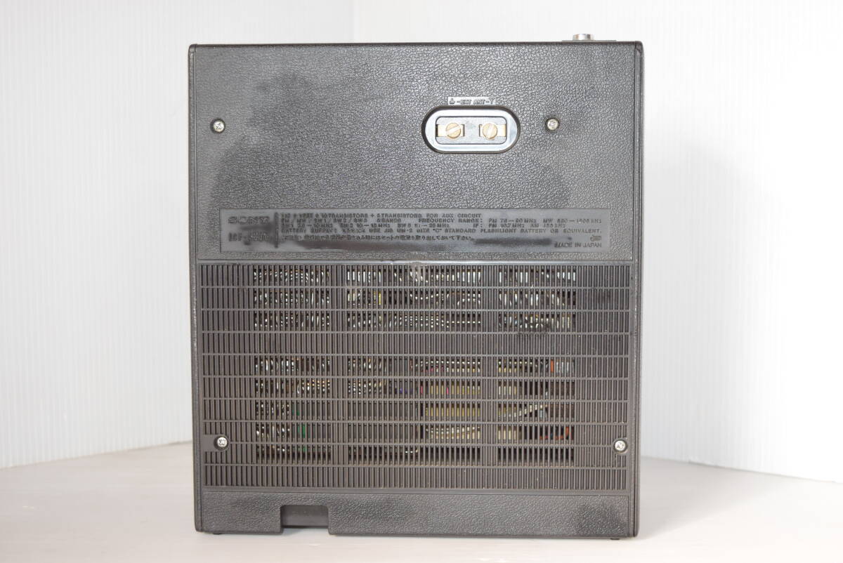 M электризация проверка settled Sony Sky сенсор ICF-5800 AM/FM/SW BCL радио SONY Skysensor адаптор имеется Showa Retro 