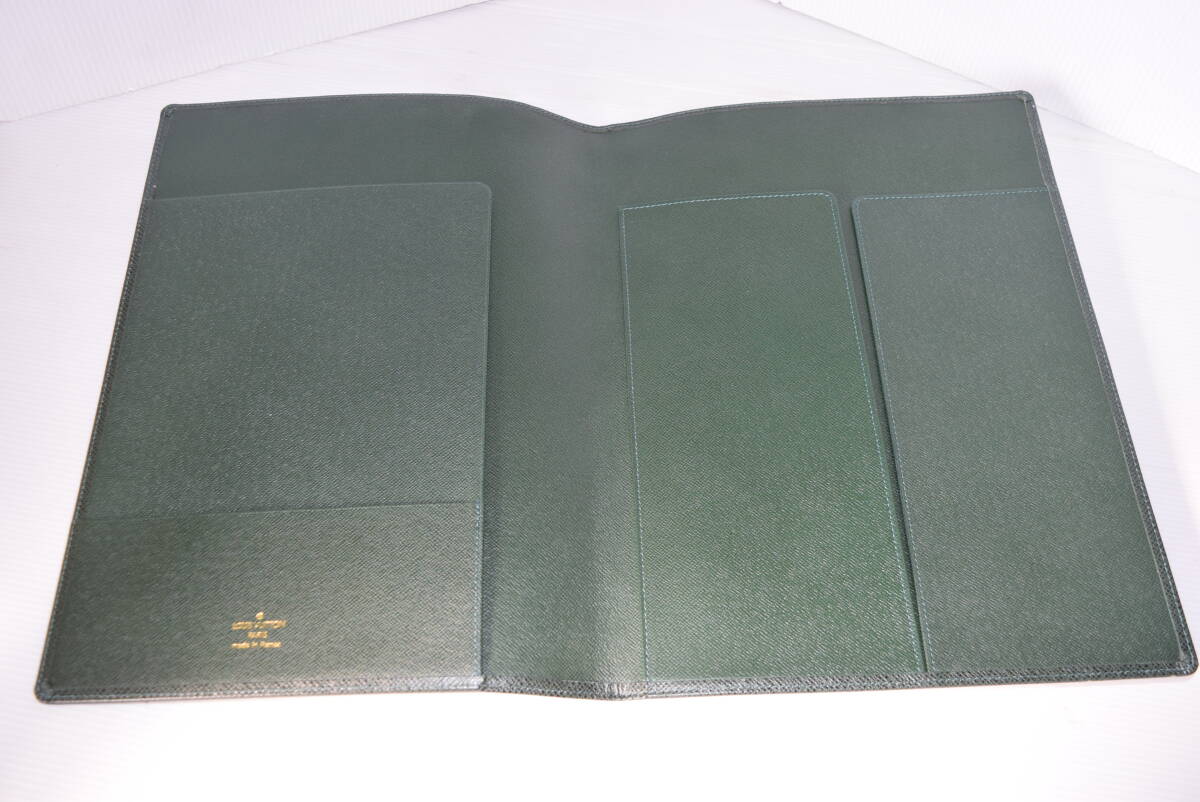 M LOUIS VUITTON Louis Vuitton R20407 Taiga Agenda вид low обложка для записной книжки Note покрытие обложка для книги 