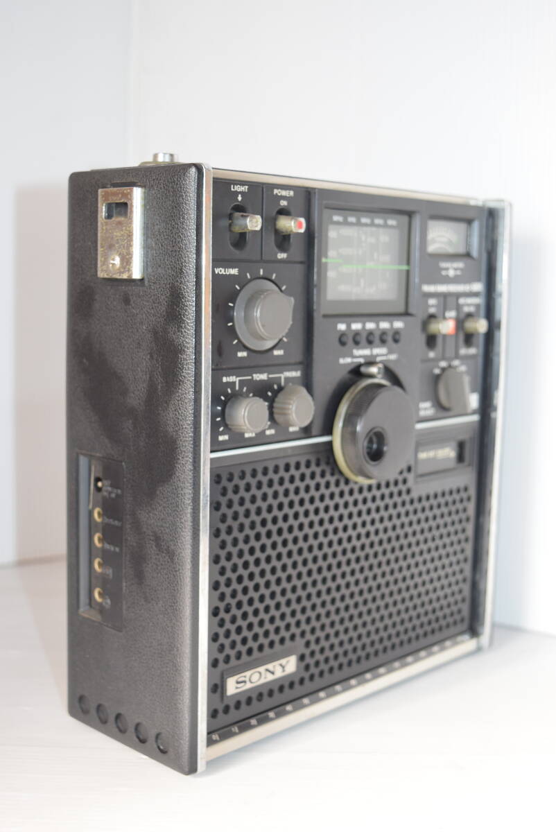 M электризация проверка settled Sony Sky сенсор ICF-5800 AM/FM/SW BCL радио SONY Skysensor адаптор имеется Showa Retro 