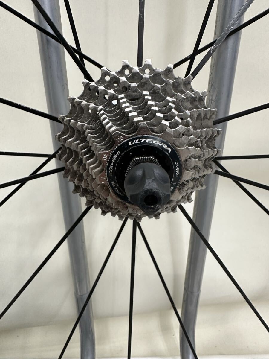 MAVIC AKSIUM クリンチャー Rホイール SHIMANO CS6800アルテグラカセット11スピード付き_画像2