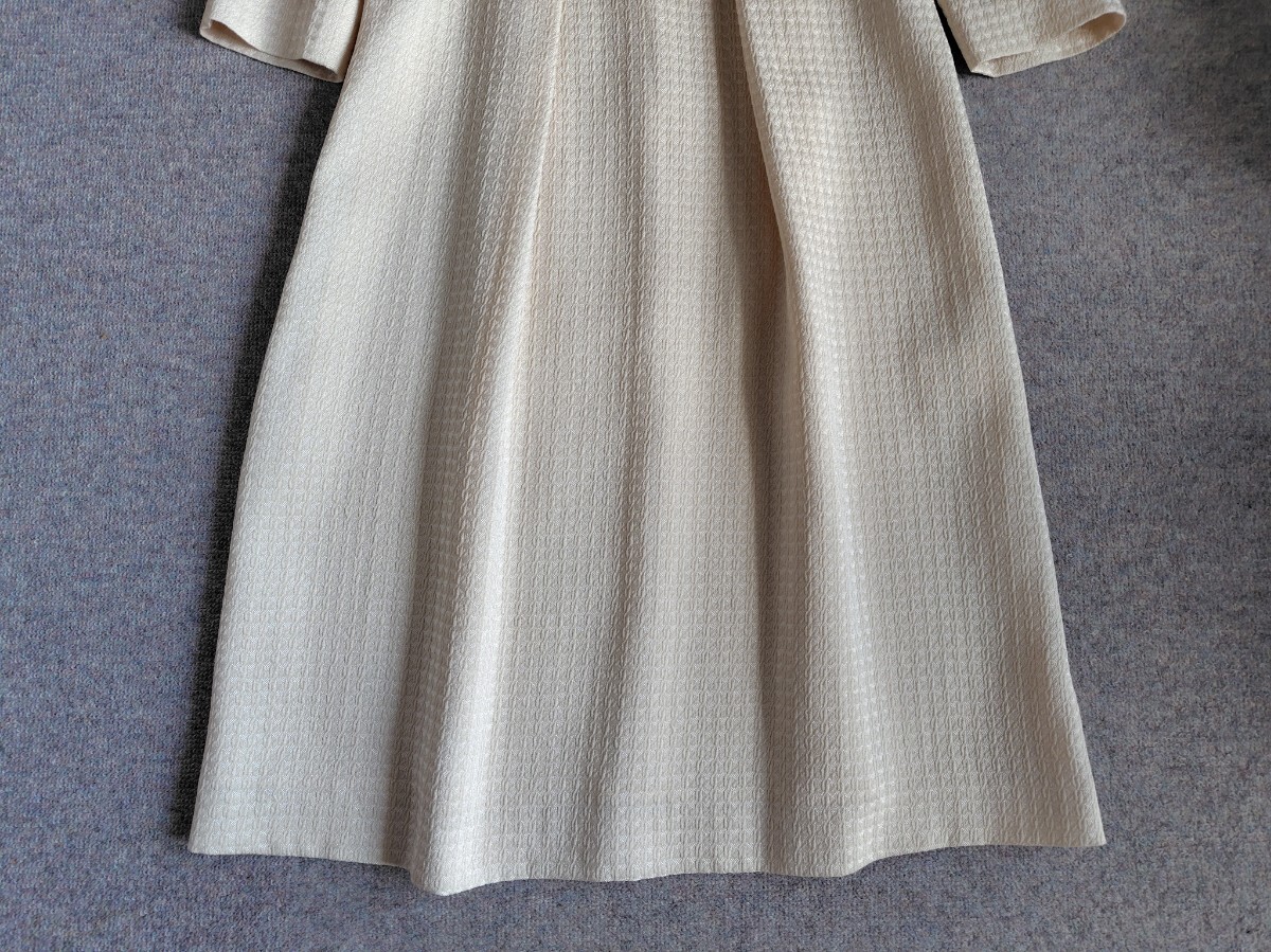 новый товар PAUL STUART paul (pole) Stuart ...ja карта One-piece костюм 6(M) ecru 149600 иен формальный тоже