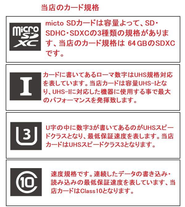 業務用　20枚セット micro SD カード 64 メモリーカード SDXC マイクロSDカード メモリーカード 64GB CLASS10 任天堂スイッチ対応_画像6