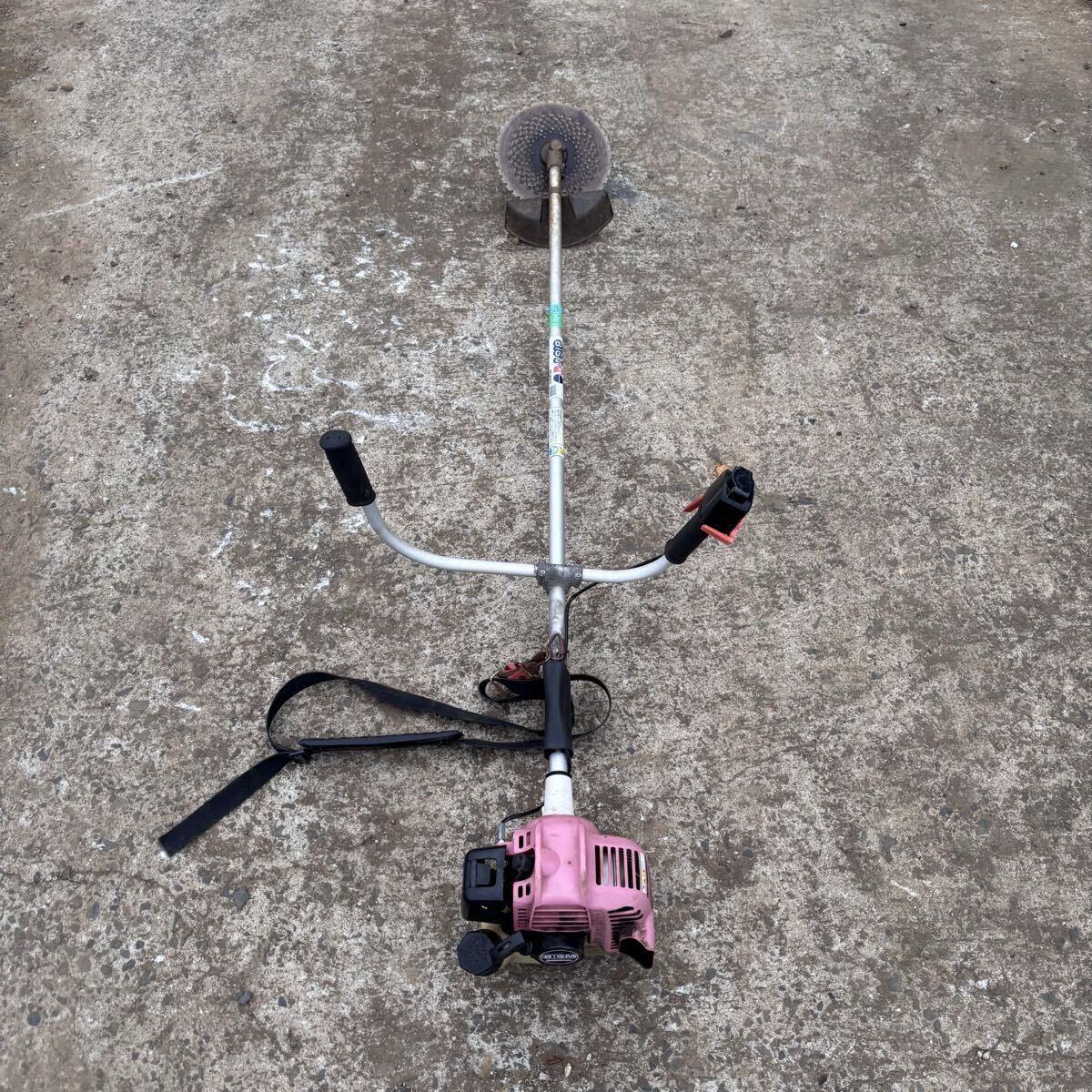 始動確認 MARUYAMA 丸山 BIG M BC200T ビッグエム 刈払機 刈払い機 草刈機 エンジン makita マキタ エコー ECHO ゼノア 難あり_画像2