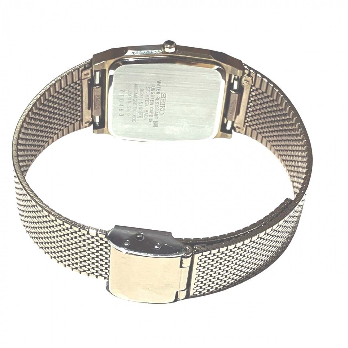 セイコー ドルチェ 9531-5150 クォーツ ゴールドカラー 時計 腕時計 メンズ☆0336_画像6