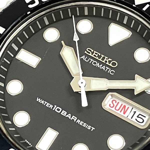セイコー 7S26-0040 自動巻 ダイバーウォッチ 時計 腕時計 メンズ☆0302_画像4