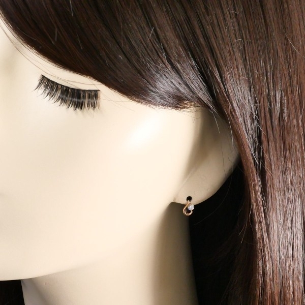 K10PG ピアス ジルコニア 総重量約0.2g 中古 美品 送料無料☆0315_画像3