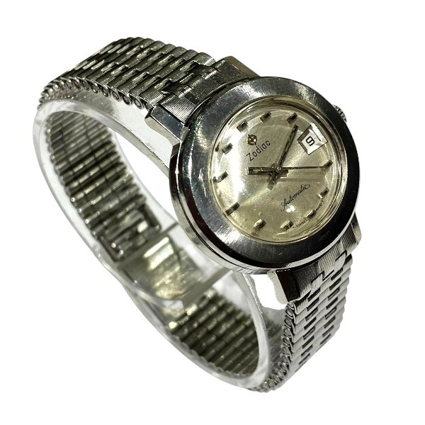 ゾディアック オートマチック 自動巻 アンチマグネチック ヴィンテージ ベルト正規品 時計 腕時計 レディース☆0303_画像3