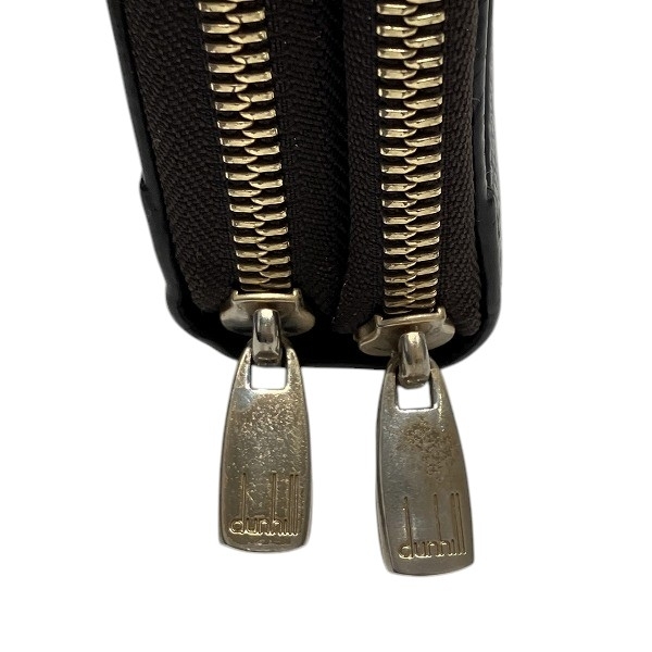 ダンヒル ディーエイト ダブルジップ トラベルケース L2H714B 長財布 メンズ☆0202_画像7