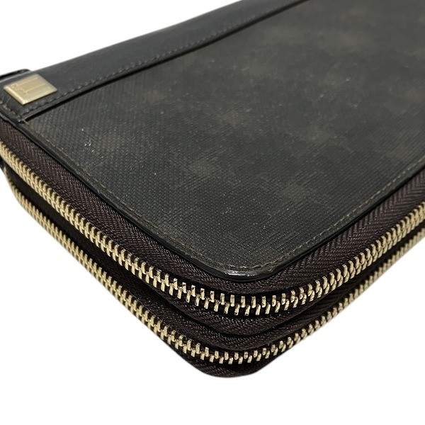 ダンヒル ディーエイト ダブルジップ トラベルケース L2H714B 長財布 メンズ☆0202_画像9