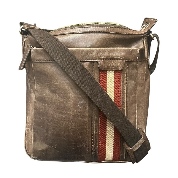 1円~最落なし バリー トレインスポッティング バリーストライプ バッグ ショルダーバッグ メンズ☆0343_画像1