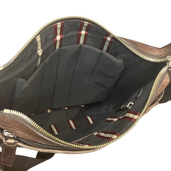 1円~最落なし バリー トレインスポッティング バリーストライプ バッグ ショルダーバッグ メンズ☆0343_画像5