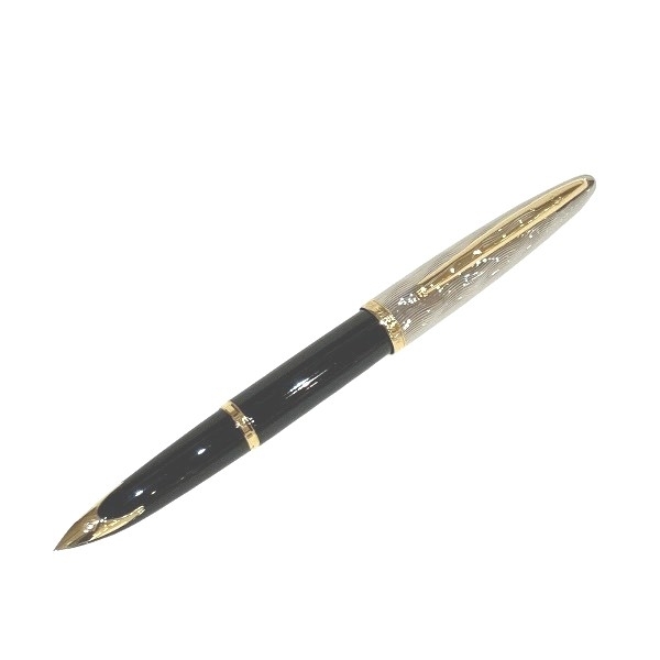 1円～最落なし ウォーターマン カレンDX リフレクションオブパリGT FP ペン先18K ブランド文房具 万年筆 ユニセックス☆0301_画像2