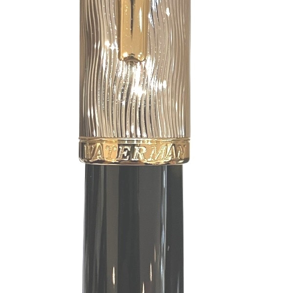 1円～最落なし ウォーターマン カレンDX リフレクションオブパリGT FP ペン先18K ブランド文房具 万年筆 ユニセックス☆0301_画像3