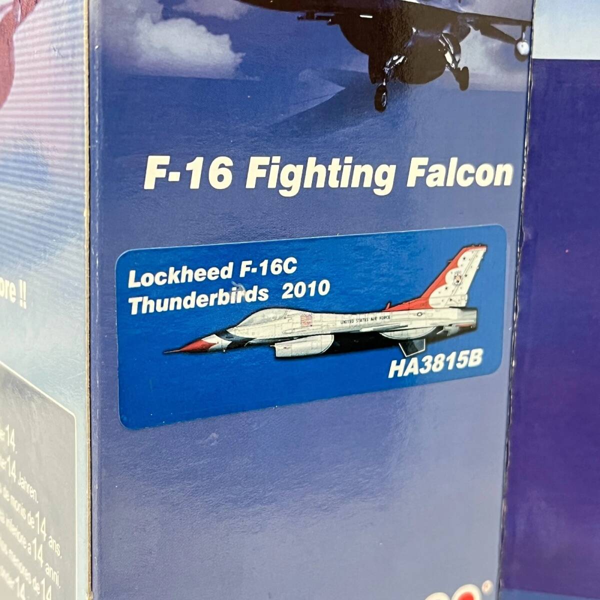 Hobby Master 1:72 Lockheed F-16C Thunderbirds 2010 HA3815B Fighting Falcon ホビーマスター ロッキード サンダーバード ファルコン_画像2