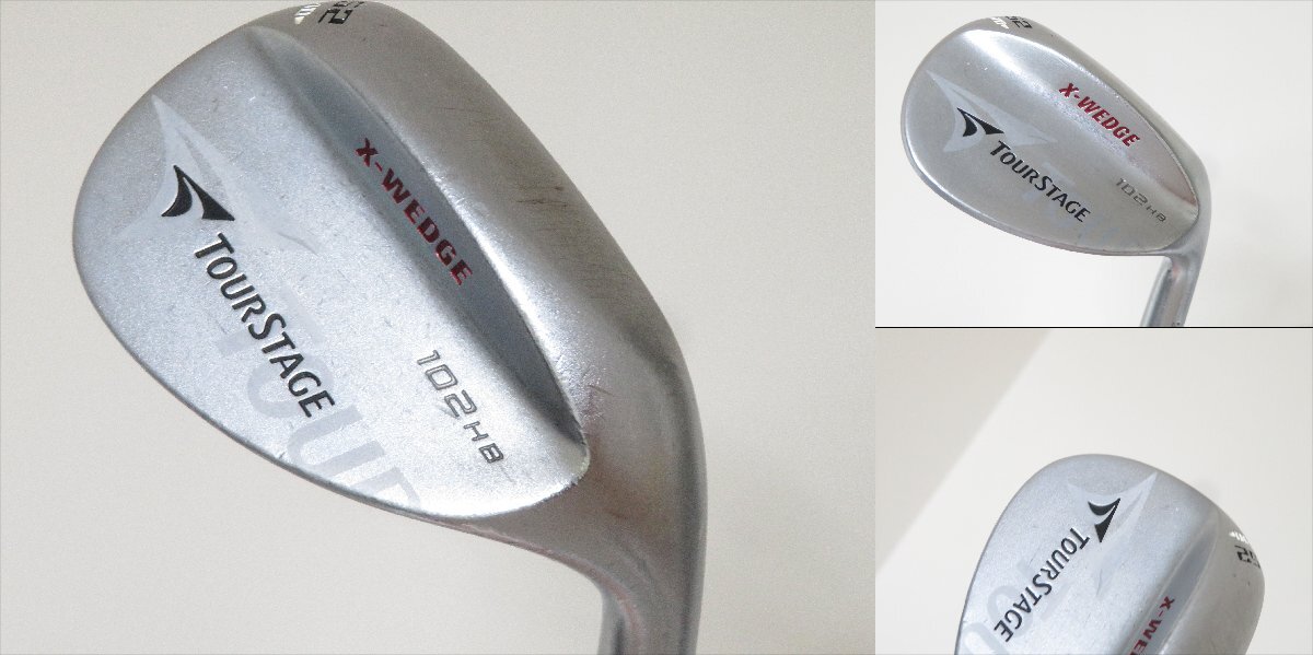 ■1円～■ブリヂストン　ツアーステージ　Xウェッジ　X-WEDGE　102HB　52°　FLEX=S■ウェッジ■_画像2