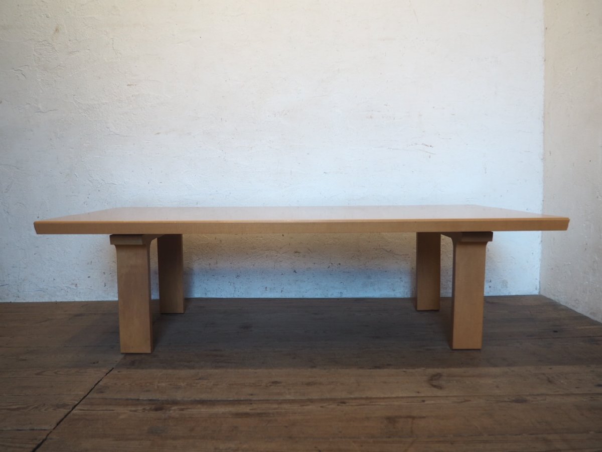 taG0031*① настольный W160cm×D80cm* Tendo Mokko. ретро центральный стол *Tendo стол низкий стол низкий столик pra i дерево искривление . дерево low стол R сосна 