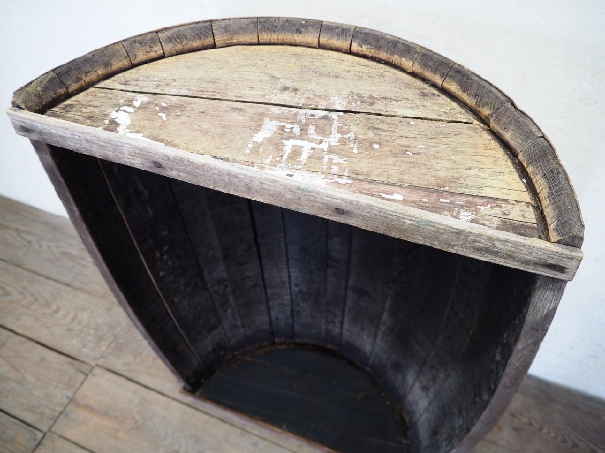 ta груз R0025*H88cm×W55cm* Vintage * ретро старый .. произведение искусства * стойка экспонирование шт. стол Cafe кофейня балка L(yaB) двор 