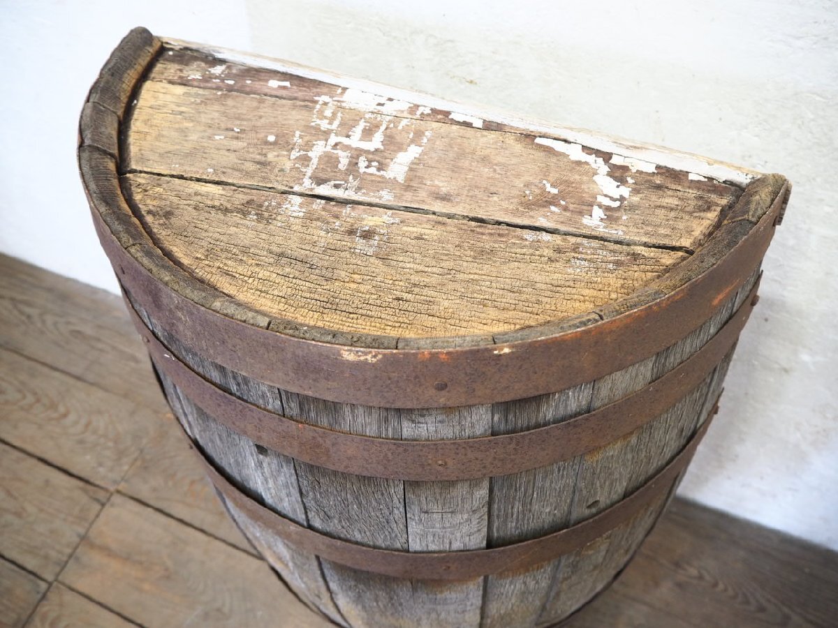 ta груз R0025*H88cm×W55cm* Vintage * ретро старый .. произведение искусства * стойка экспонирование шт. стол Cafe кофейня балка L(yaB) двор 