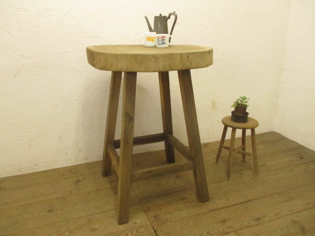 ta груз H468*⑱H98,5cm* -слойный толщина . структура .. большой из дерева стол * Cafe счетчик балка садоводство натуральный стиль натуральный жизнь Q(yaD) сосна 