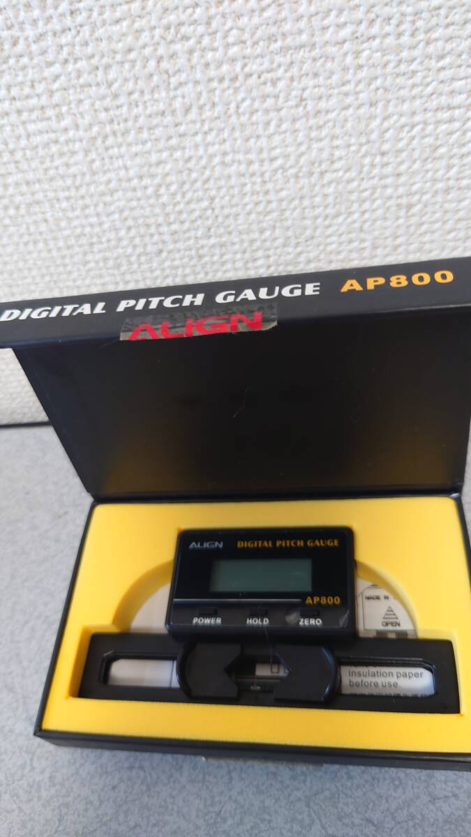 ALIGN デジタル・ピッチ・ゲージ AP800_画像4
