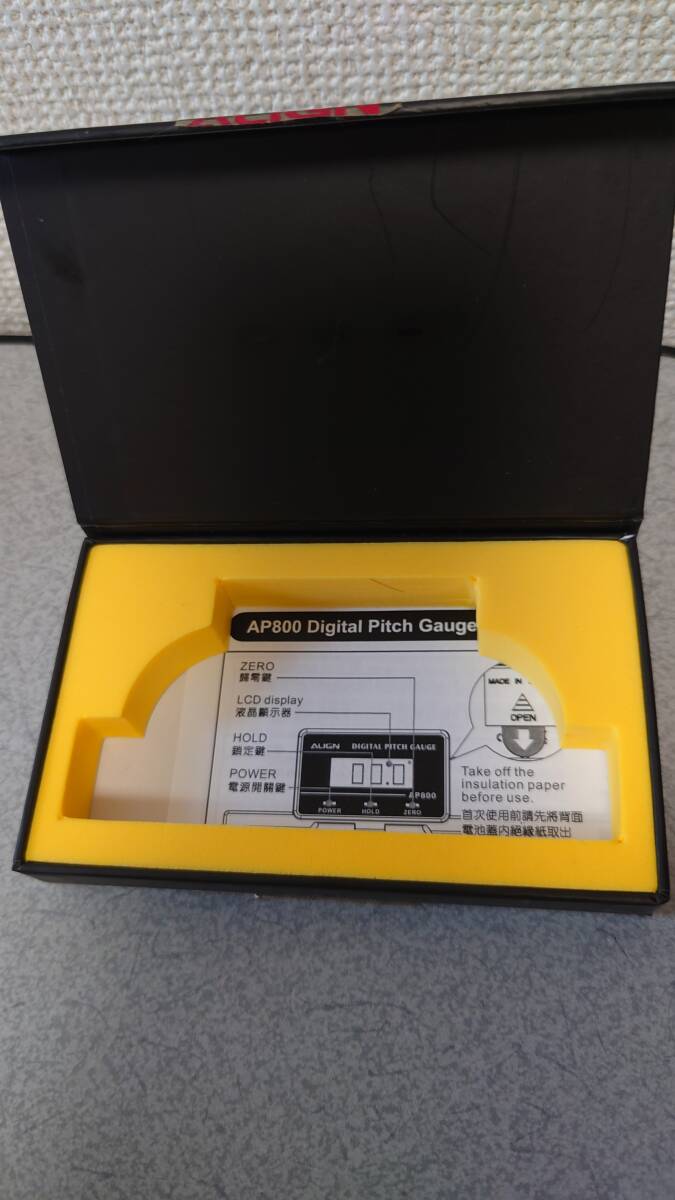ALIGN デジタル・ピッチ・ゲージ AP800_画像7