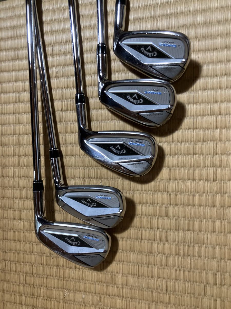 AIスモークアイアン 6〜PW 5本　Sシャフト　ゼロス7 _画像1