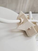 無印良品 MUJI ペンダントライト台形 MJ-PD42A-W シェード・コード・フランジ・ホワイト LED 点灯確認済_画像9