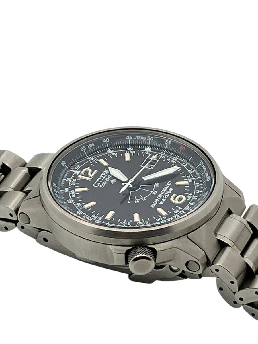 CITIZEN Eco-Drive PROMASTER DURATECT H411-T003745 シチズン プロマスター エコドライブ デイト ジャンク //T190201_画像5