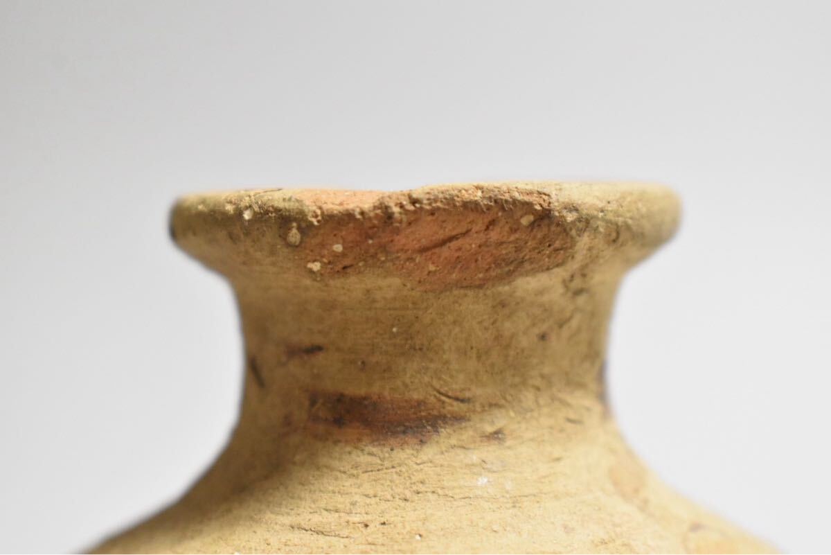 【英】A1200 時代 インカ彩文土器 ペルー アンデス 彩陶 土器 発掘 壺 瓶 骨董品 美術品 古美術 時代品 gi_画像8