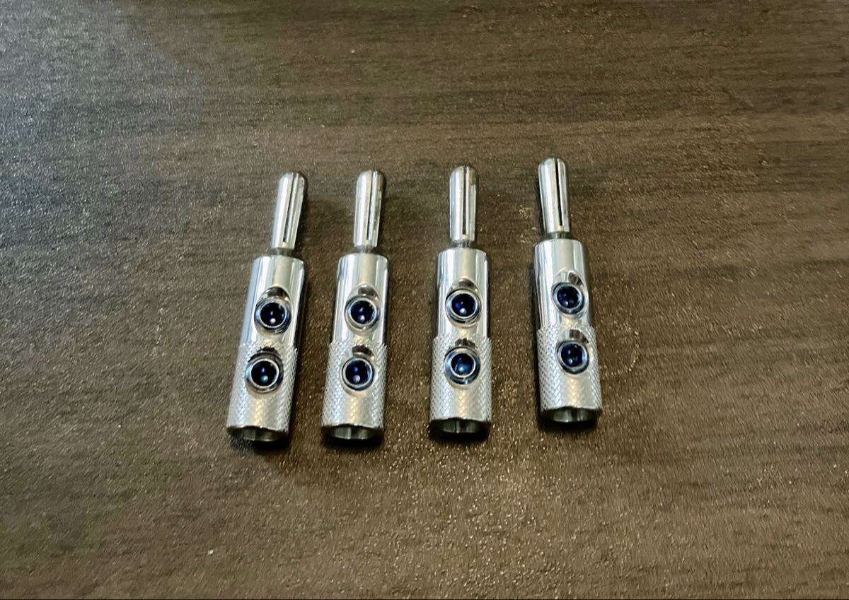 オヤイデ Oyaide バナナプラグ 4個1組 SRBN_画像1